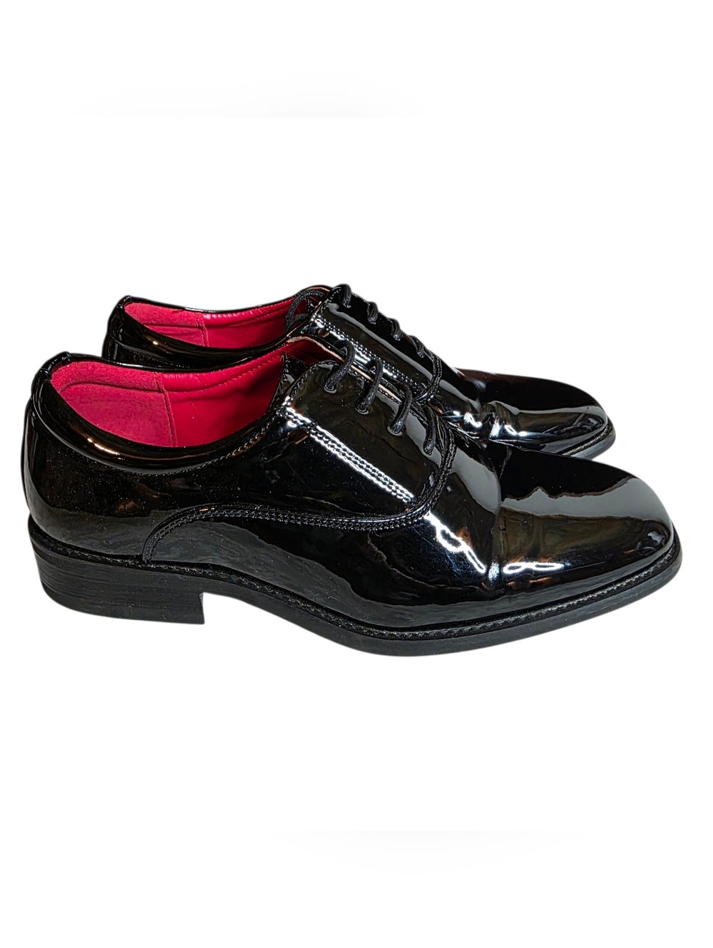 Bruno Marc Boys faux patent leather oxford dress shoes Ceremony Shoes Size 6.5